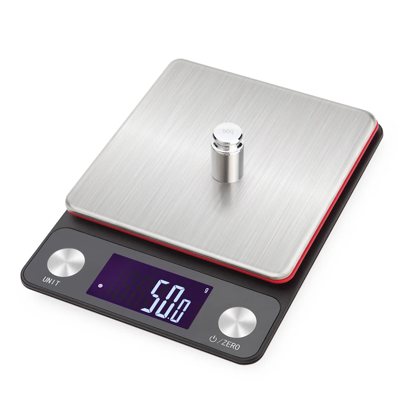 5 кг/3 кг 0,1 г lcd электрические цифровые кухонные весы электронные пищевые весы измерительные инструменты с прозрачный лоток g/lb/gn/tl/ml/ct/oz/ozt