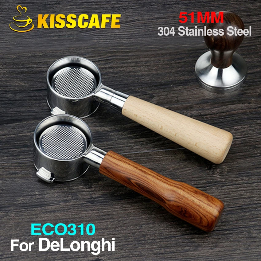 Портафильтр 51 мм без дна для Delonghi ECO310 держатель профессионального фильтра | Дом и