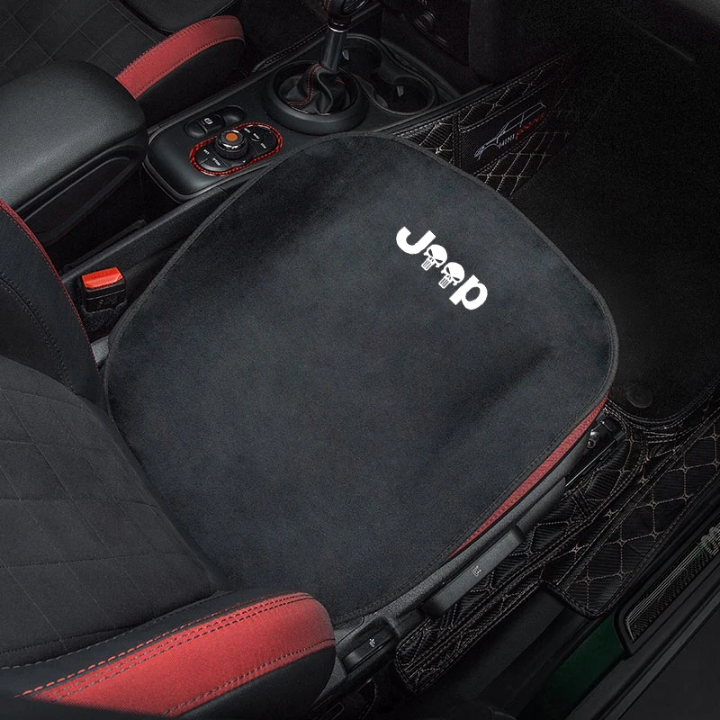 Car Plush Warm Seat Cushion Cover Seat Pad Mat For Jeep Renegade