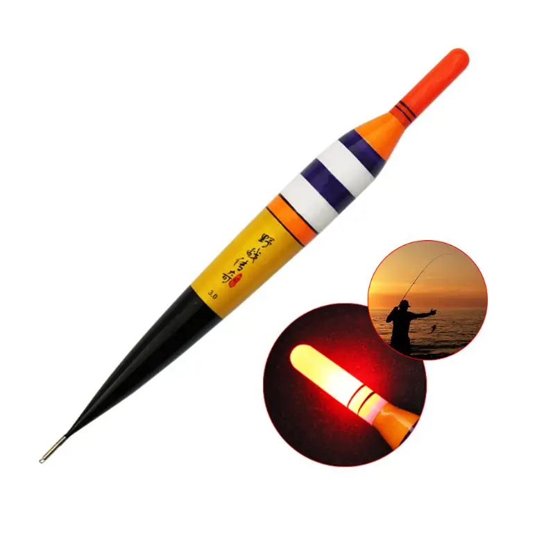 

Hand Sea Dual-use Electronic Luminous Fishing Float Bald Pine Fish Catching Fishes Floats Red Head Y51D