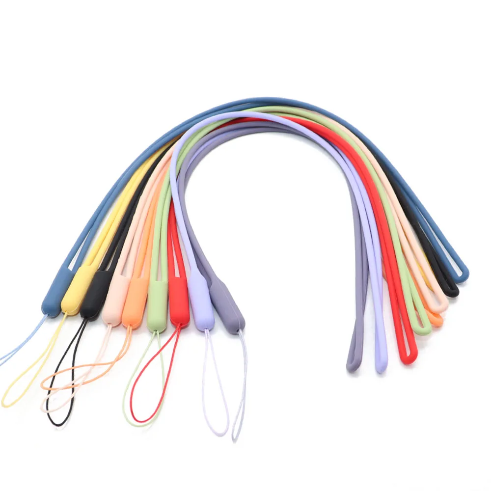 Универсальный силиконовый милый мобильный телефон ремни шеи ремешок держатель USB Ремешок брелок ID карты