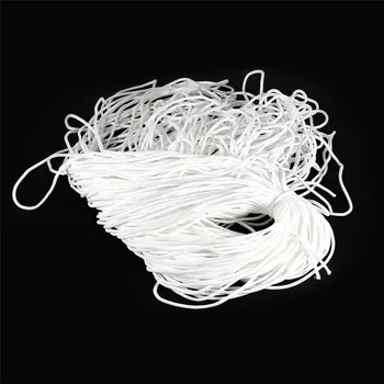 

100m 3mm Mouth Mask Elastic Band Mask Rope Rubber Band String Mask Ear Cord Round Elastic Band DIY Clothing Craft Accessories