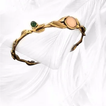 

Fashion Vintage Metal Swallow Vine Pattern Open Bracelet New Jewelry Fashion Bracelet For Women Wedding Party Fashion Gift