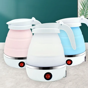 

Factory direct silicone folding electric kettle travel kettle high temperature electric kettle household electric kettle