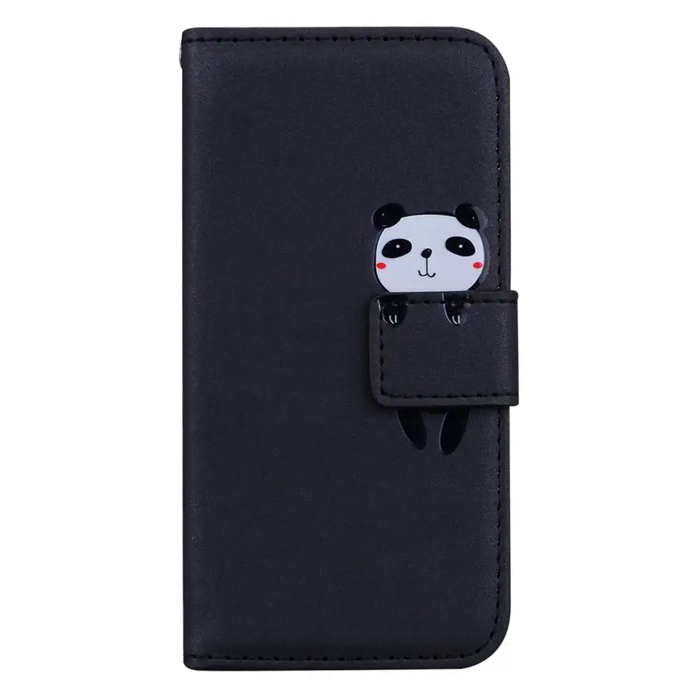 huawei silicone case Cartoon Animal Flip Case For Huawei P40 P30 P20 P10 P9 Mate 20 Lite Pro Cover Case PU Leather Phone Case For P40 P30 Pro Case huawei silicone case