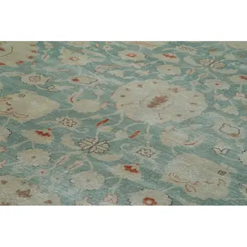 

270x366 Cm Beige Handmade Oushak Rug-9x12 Ft