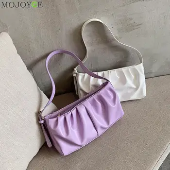 

Women Small Evening Clutch Classic Texture Delicate Design Chic Pleated Solid Shoulder Handbag Party Elegant Totes