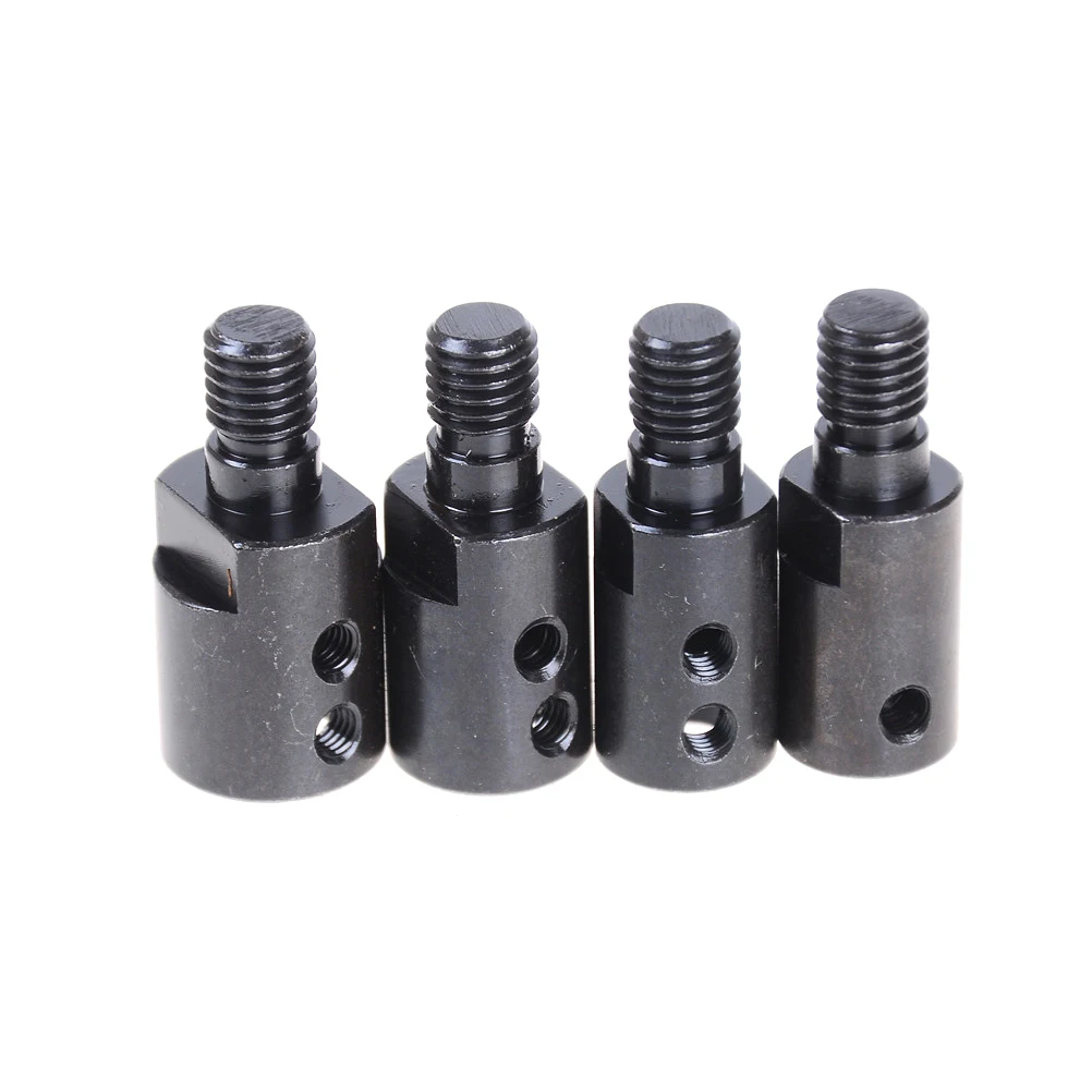 

8mm / 10 / 12mm Handle M10 Connecting Rod Spindle Connector Adapter Used for Angle Grinder Cutting Tool Accessories, Black 5mm