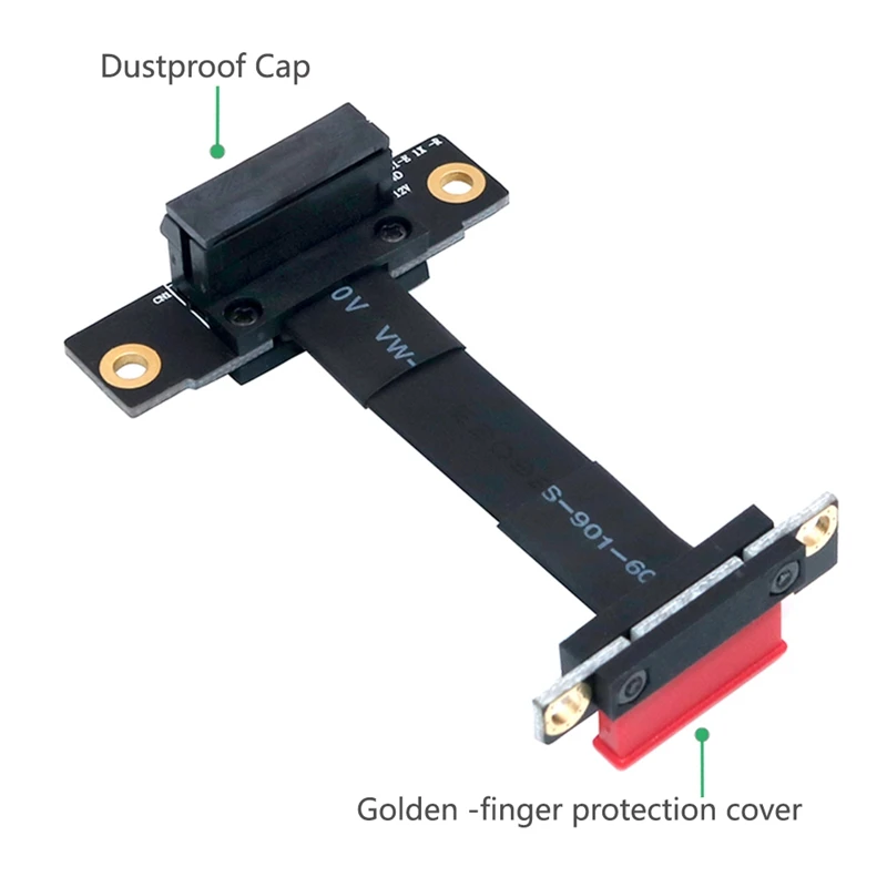 PCI-E PCI Express 36PIN 1X удлинитель 10 см для корпуса 1U, 2U и ATX/BTX
