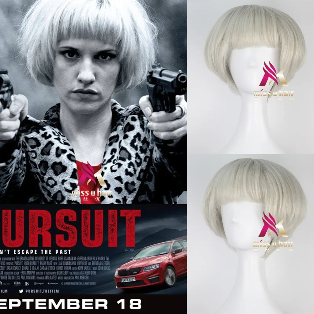 Женский парик для косплея на Хэллоуин короткий золотой ролевых игр с шапочкой |