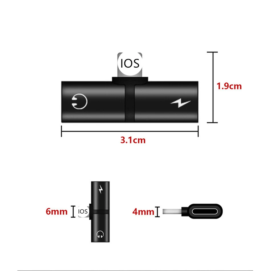 Для Lightning to 3.5mm разъем для наушников аудиокабель конвертер адаптер Aux музыка для iPhone 7 8 X XR XS сплиттер для наушников IOS 12