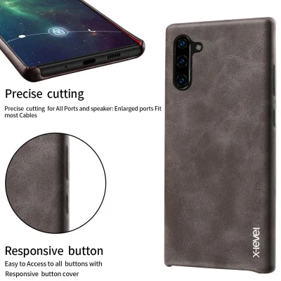 X-Level PIPILU Матовый ультратонкий PU кожаный чехол для телефона samsung Galaxy Note 10 Plus