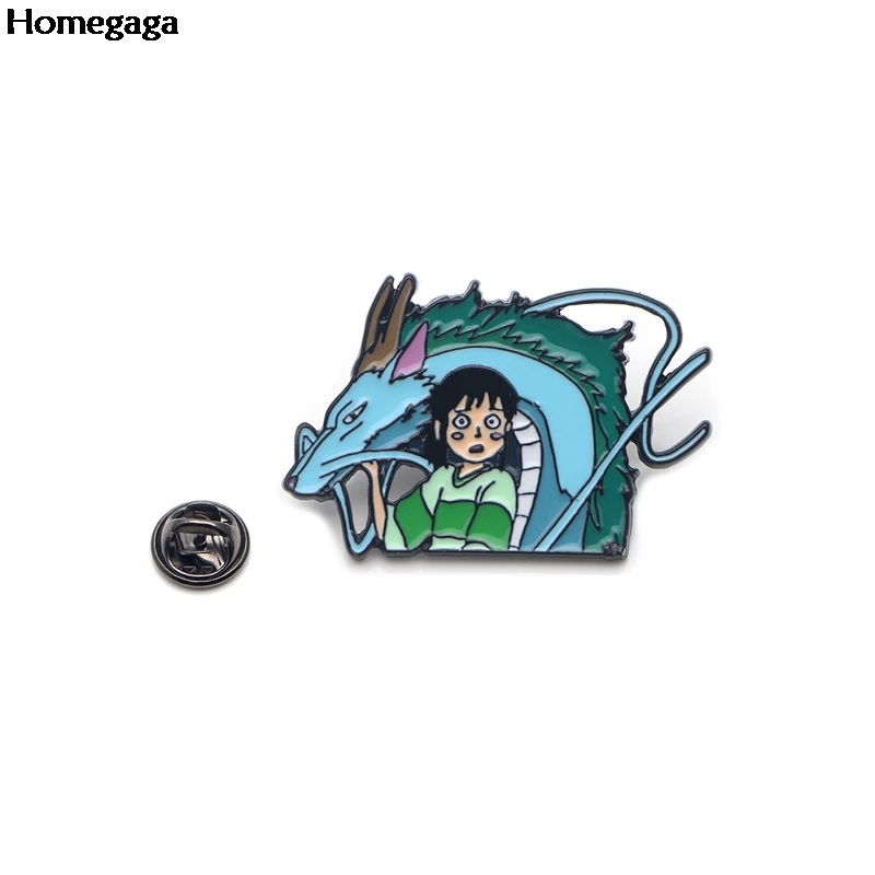 Homegaga цинковый галстук Мультяшные забавные булавки рюкзак одежда броши для