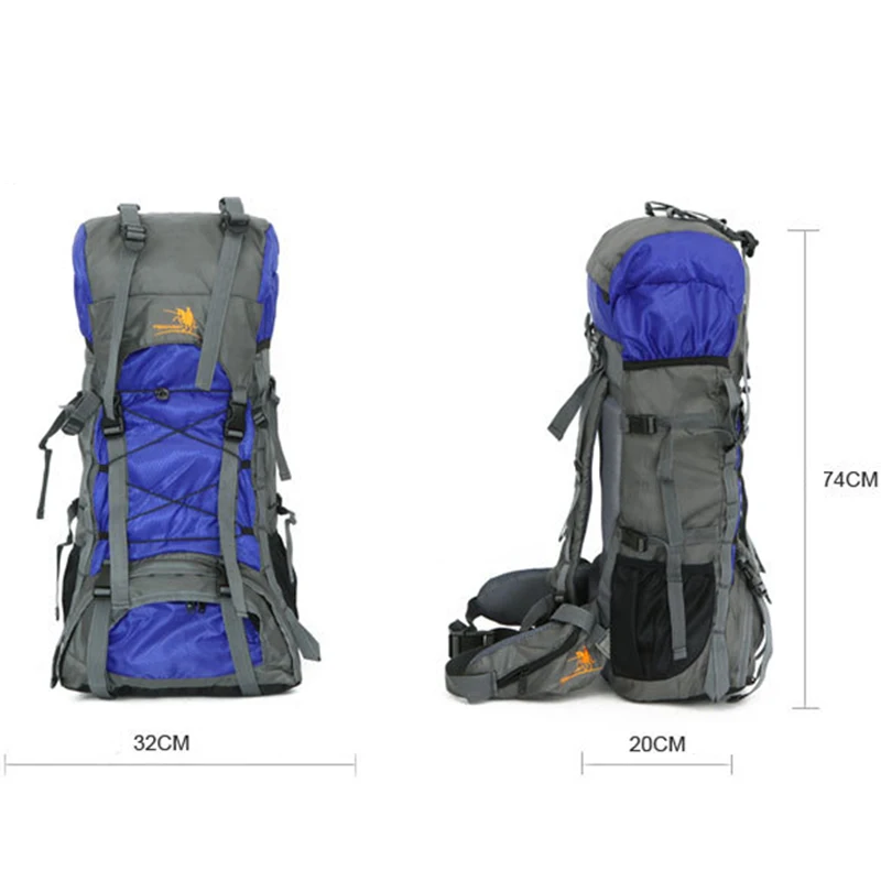 60л Mochila треккинг Molle рюкзак тактический туристический рюкзак Открытый походный рюкзак мужской альпинистский спортивный мешок