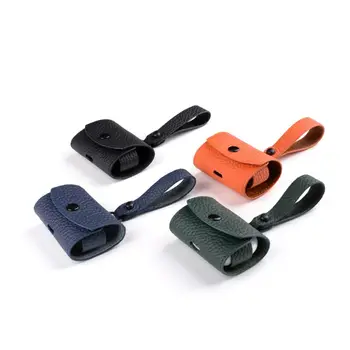

Suitable for AirPodsPro wireless earphone leather protective sleeve with lanyard