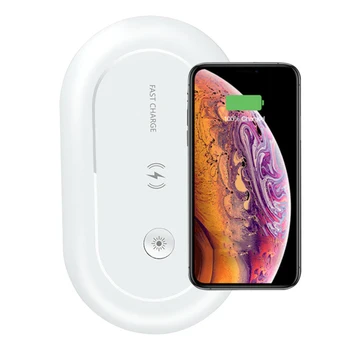 

10W Wireless Charging Charger UV-Box Sanitizing Box UV Disinfection Box Sanitizer Charger Mask Sterilizer for Mask Phone New