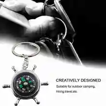 1 шт. Открытый Портативный Компас брелок для кемпинга на открытом воздухе кулон инструмент брелок сплав брелок для туризма компас креативный N3C4