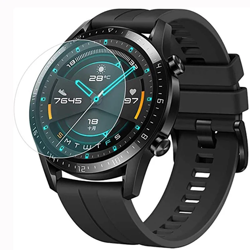 3 Pcs Tempered Glass For Huawei Watch Gt 2 3 46mm Screen Protector For  Huawei Watch Gt2 Gt3 46mm Gt Runner Protective Glass Film - Screen  Protectors - AliExpress