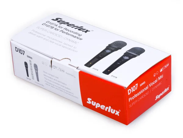 Superlux D107B ручной динамический вокальный живой звук Производительность Микрофон Компьютер караоке Запись микрофон