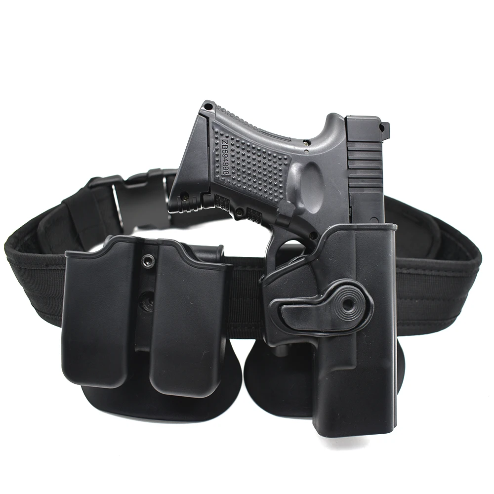 IMI Tactical Hunting Gun Holster For Glock 17 19 22 Pistol Polymer