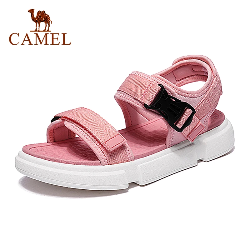 Босоножки унисекс CAMEL летние Нескользящие на толстой подошве | Спорт и