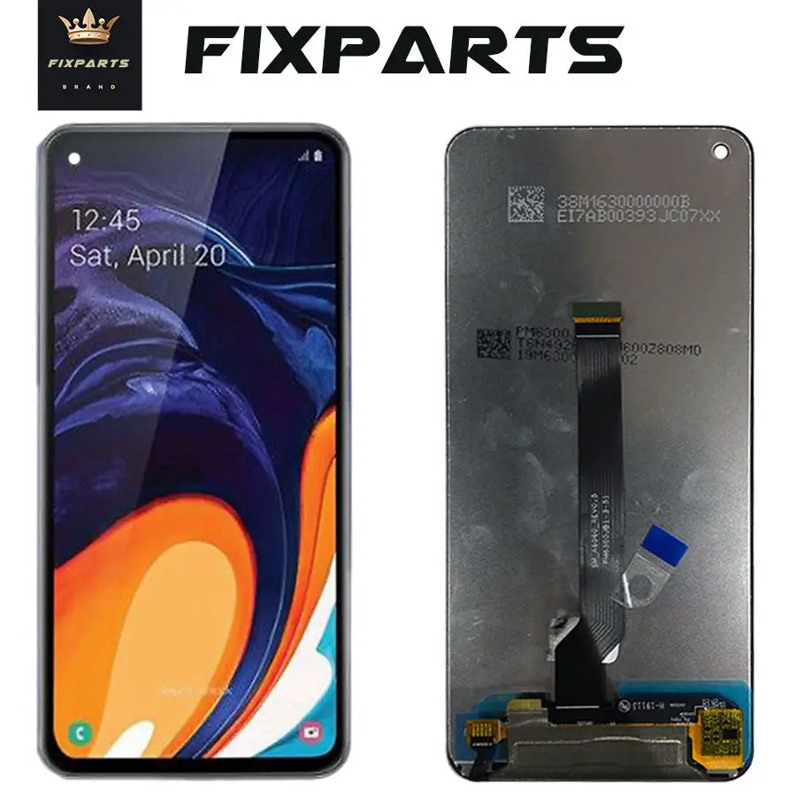 Оригинальный супер AMOLED ЖК дисплей для SAMSUNG Galaxy A60 A606 сенсорный экран дигитайзер