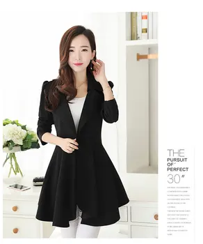 

Elegant Ruffle Turn Down Collar Trench Coat Women Sash High Waist Autumn Winter Long Sleeve Skirt Coat Female 2020