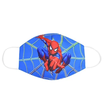

New Disney Marvel Spiderman Children's Cartoon Face Maks Marvel Frozen Sponge Anti-Dust Protective Cute Maks for Boys Toys Gift