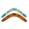 New Kangaroo Throwback V Shaped Boomerang Flying Disc Throw Catch Outdoor Game kids toys Parent-child interactive game props 1
