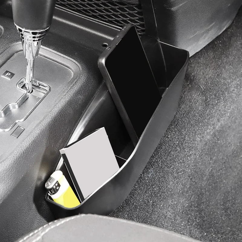 Для Jeep Wrangler JK JKU 2011- коробка переключения передач боковая коробка для хранения ручная коробка передач боковой Органайзер лоток для внутреннего доступа