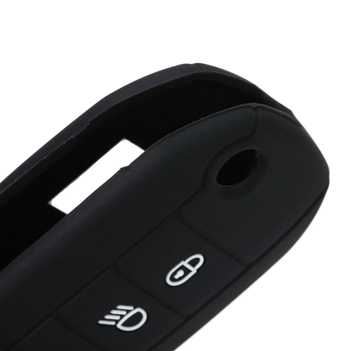 Mayitr 1pc Durable Silicone Key Case Cover For Peugeot 3008 508 308 208 2008 3Button Remote Fob
