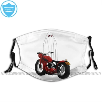 

Ghost Rider Mouth Face Mask Ghost Rider Facial Mask with 2 Filters Beautiful Polyester Adult Mask