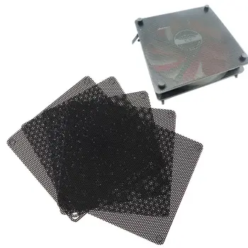 

5PCS PVC Fan Dust Filter PC Dustproof Case Cuttable Computer 80mm Mesh Black K92F