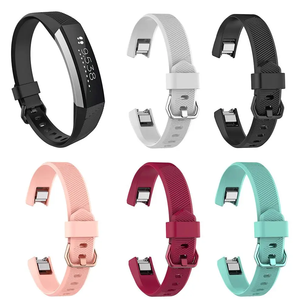 Силиконовый ремешок для наручных часов Fitbit Alta HR S регулируемый браслет сменный