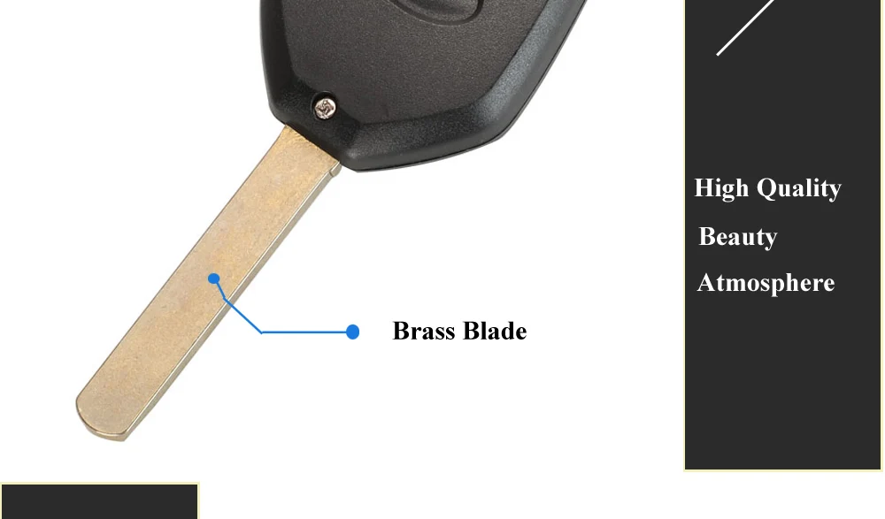 Keyforkess 10 pz/lotto chiave a distanza dell'automobile Shell 3 pulsanti per Subaru Forester Outback Legacy 2008- 2014 sostituzione caso portachiavi - He434b6c66553421c96dad976021a6c472