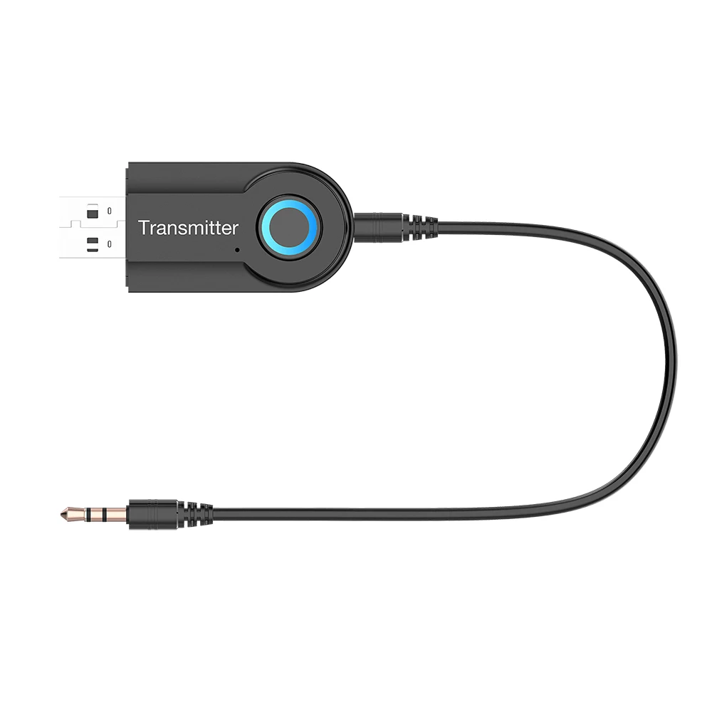 TiOODRE BT09B беспроводной Bluetooth передатчик аудио адаптер стерео аудио передатчик для автомобиля ТВ компьютер наушники адаптер