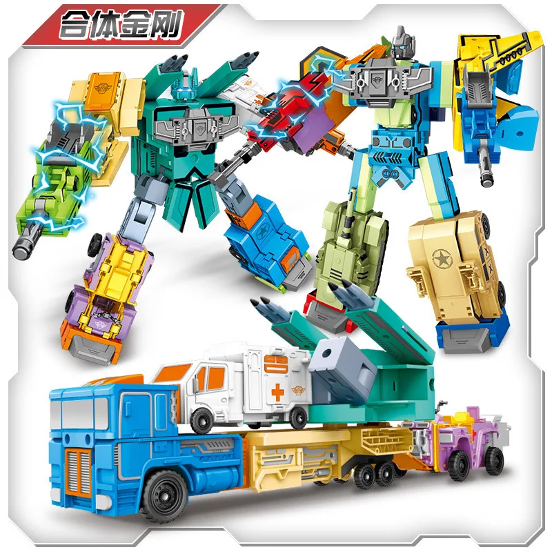 

With Numbers Deformation Robot Fit Jingang Transformation Set Robot Toys Star Variable Ares yue star Anime