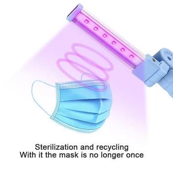 

Handheld UV Disinfection LIght Home Portable Germicidal Strong Sterilize Lamp Handheld Infant Underwear Disinfection Stick