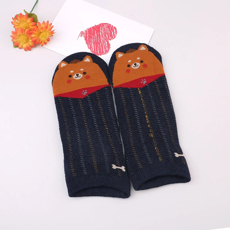 Socken damen, женские, для девочек, мужские, чёсаный хлопок, длинные носки, мужские носки, набор, цветные, забавные, Веселые носки - Цвет: Серебристый