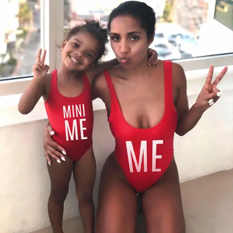 matching bathing suits for mom and daughter