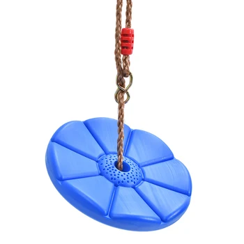 

Hanging Flower Garden Decoration Indoor Outdoor Climbing Rope Swing Disc Adjustable Height Playground Entertainment Kids Fitness
