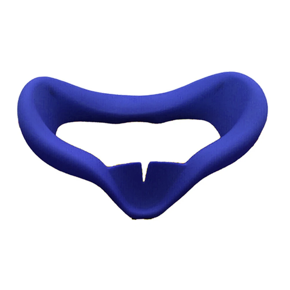 blue Силиконовая маска для глаз защитный чехол многоразовые эластичные мягкие портативные аксессуары XHC88 - Цвет: blue