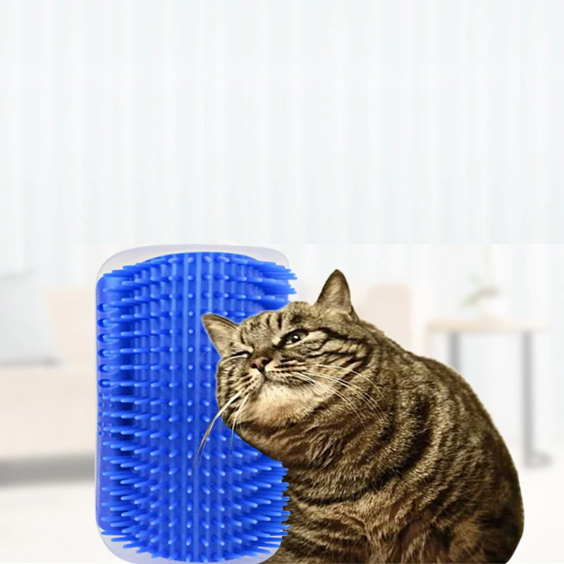 Pet Comb Removable Cat Corner Scratching Rubbing Brush Pet Hair Removal Massage Comb Pet Grooming Cleaning Supplies Scratcher