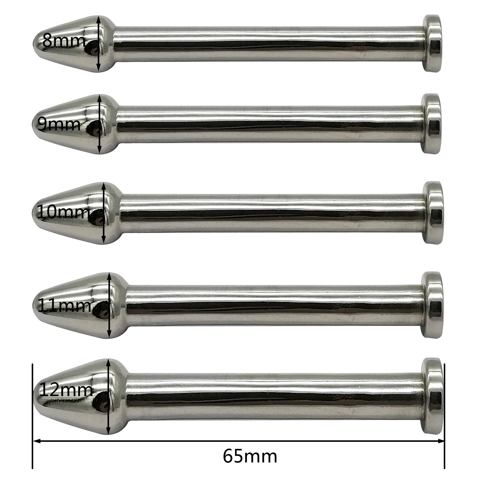 5 Size for Choose Stainless Steel Stimulate Urethral dilator masturbation rod,Urinary Plug,sex toy,Penis Plug,Adult Game S004