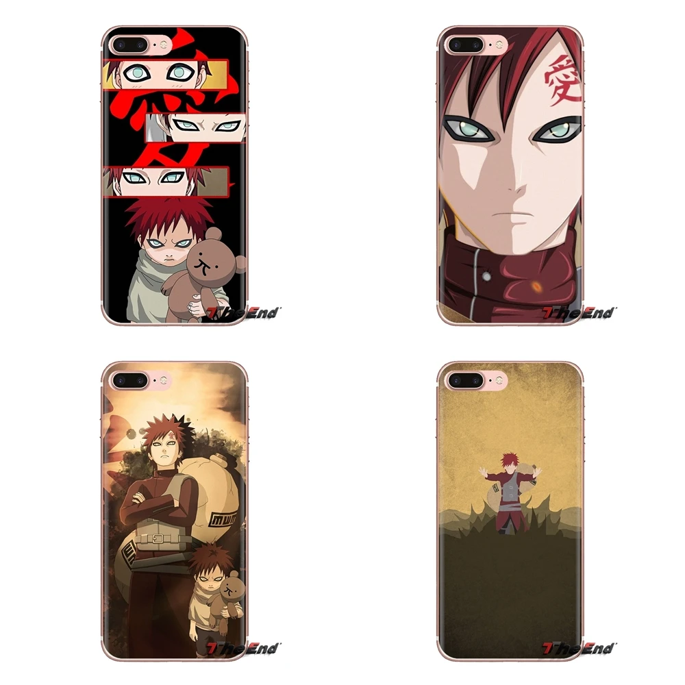 For Xiaomi Mi6 Mi 6 A1 Max Mix 2 5X 6X Redmi Note 5 5A 4X 4A A4 4 3 Plus Pro Anime Naruto Gaara Soft Transparent Shell Covers |