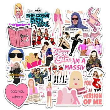 

35pcs/lot Mean Girls Graffiti Sticker Kids DIY Skateboard Laptop Luggage Mobile Phone Bike Bicycle Waterproof Sticker