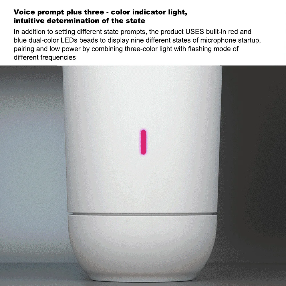 Xiaomi YMI портативный Bluetooth микрофон YMMKFOO1 3D бесконечная ручка микрофон ручной KTV музыка usb тип-c рекордер динамик микрофон
