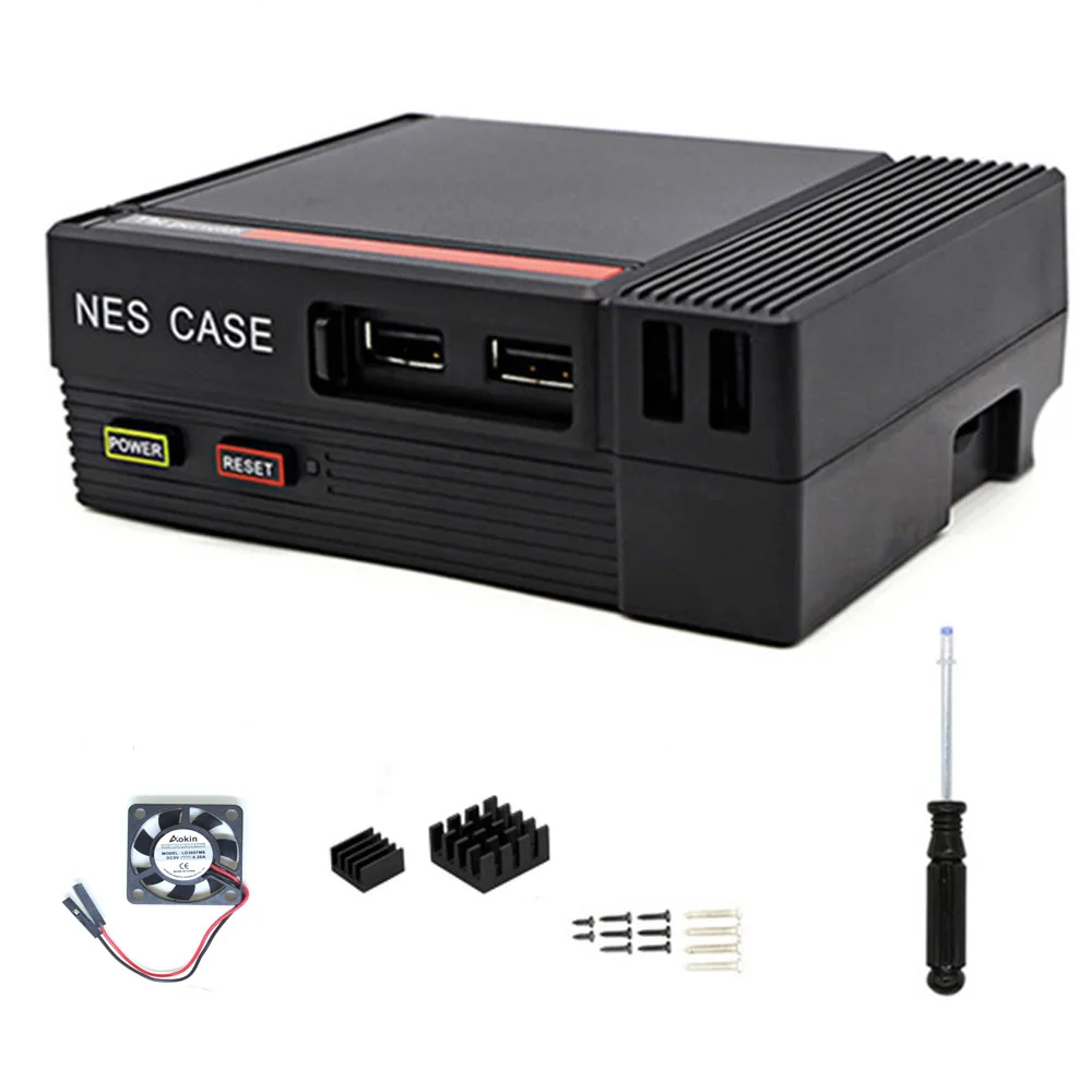 Мини-Чехол NESPI для Raspberry Pi 3 2 B и NES Classic Mini для RetroPie Raspberry Pi 3/2/B - Цвет: Kit A