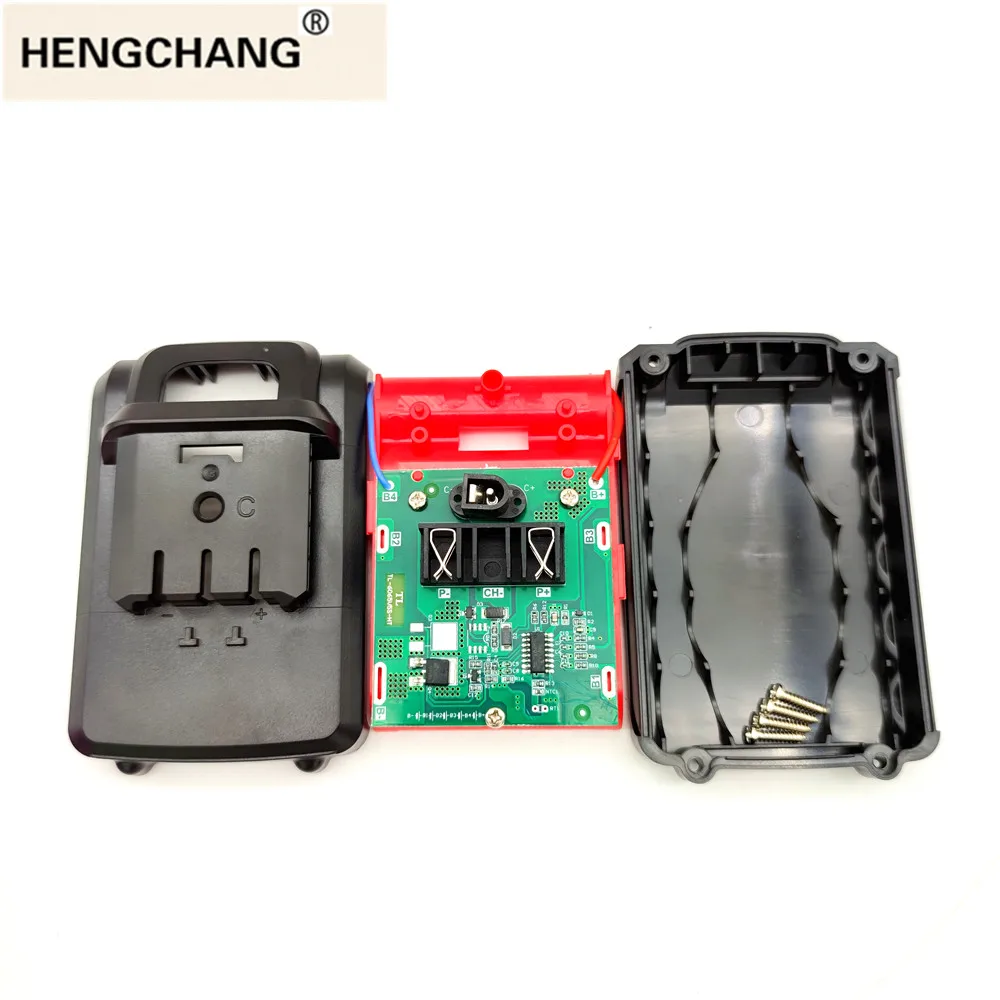 18V Power Tools Battery Case With BMS for 21v Cordless Electric Screwdriver Mini Drill Pcb HENGCHANG Dropshipping