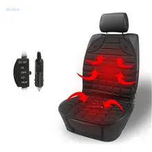 Автомобильная грелка 12 В, грелка для автомобильного сиденья, Универсальная регулируемая грелка для переднего сиденья, грелка с регулировкой нагрева и переключателем